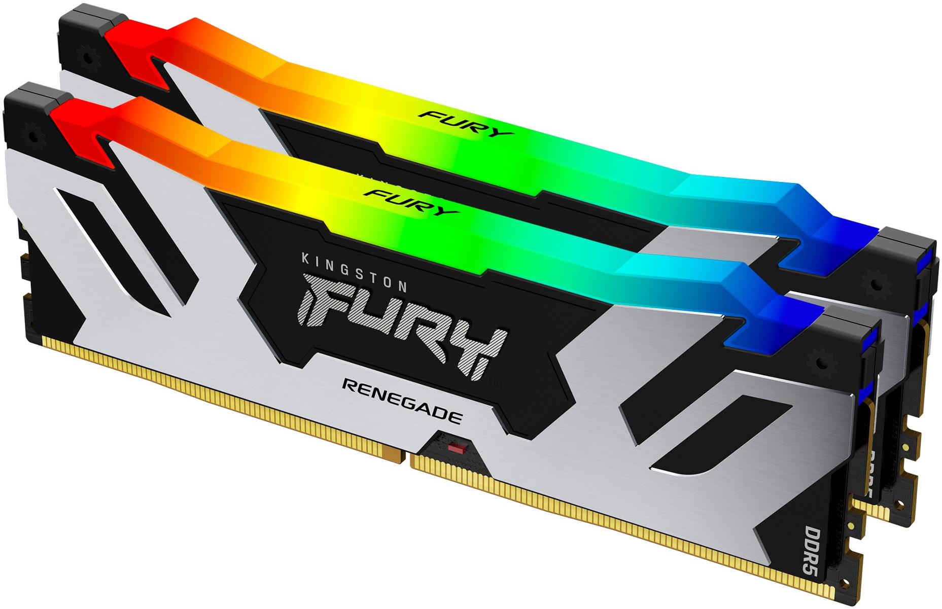Kingston FURY 96GB KIT 6400MT/s DDR5 CL32 Renegade RGB XMP