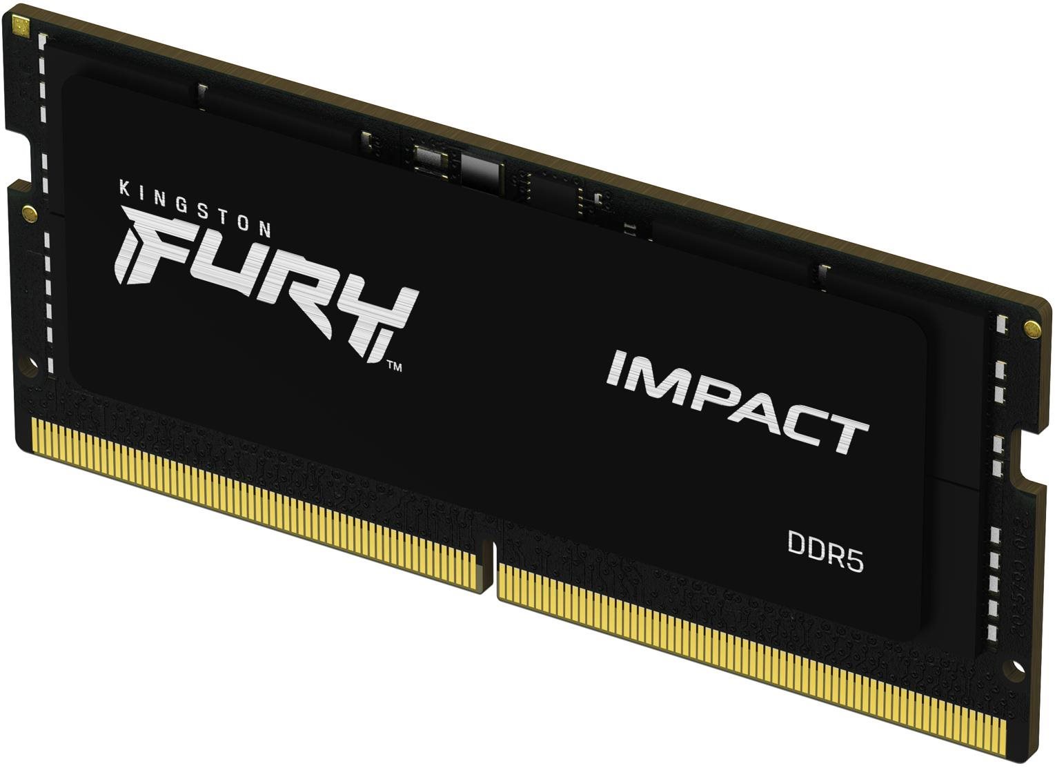 Kingston FURY SO-DIMM 16GB DDR5 4800MHz CL38 Impact