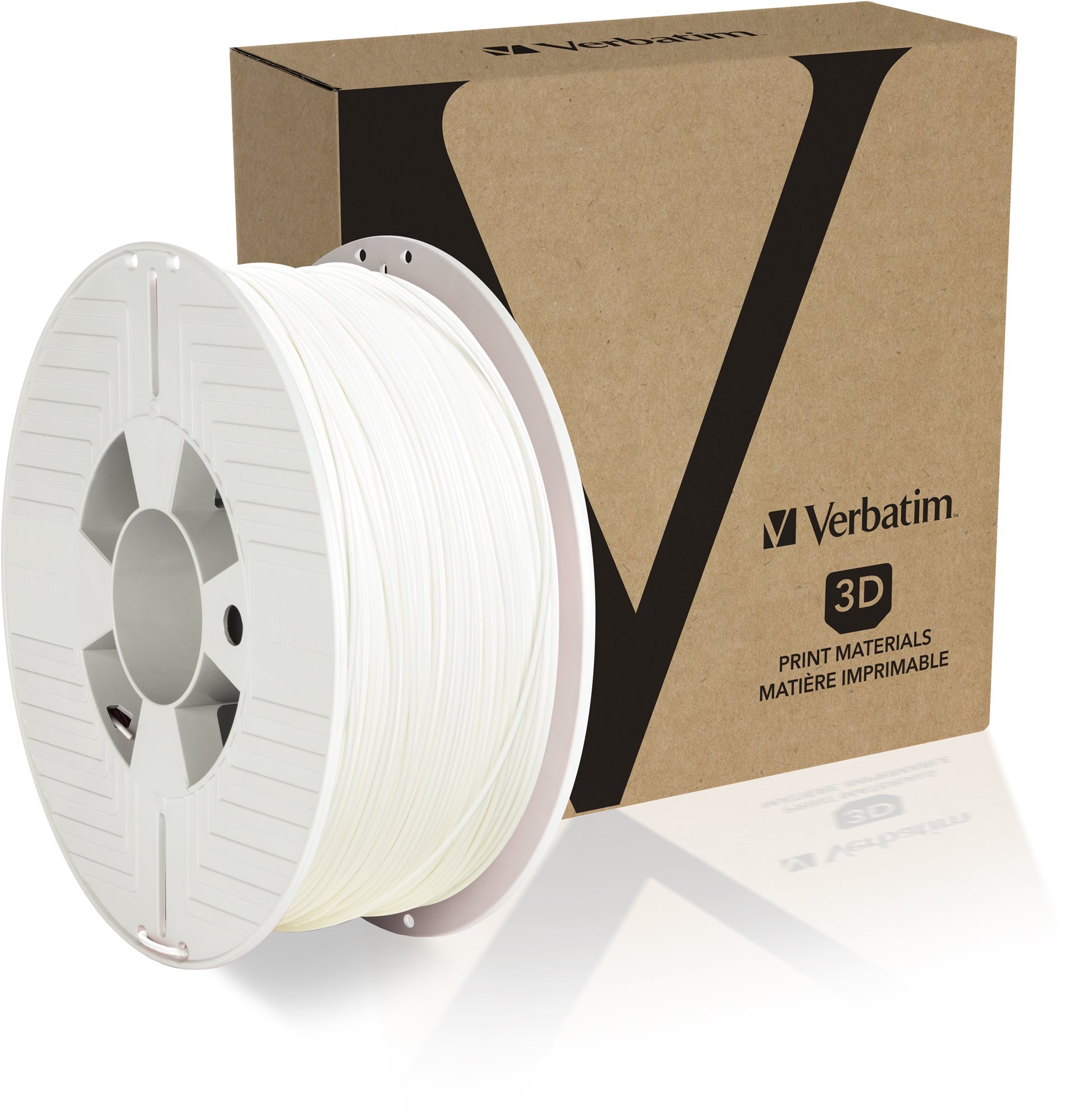 Verbatim PLA 1,75 mm 1 kg biela