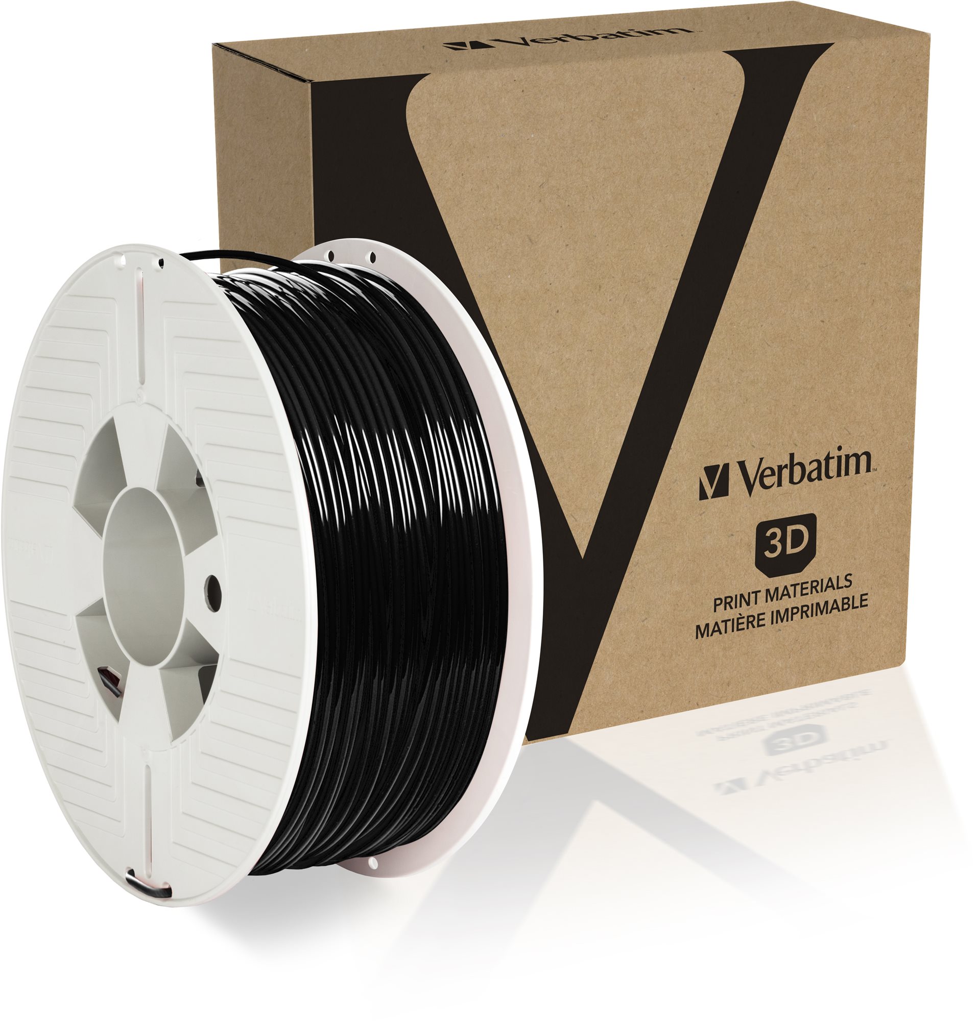 Verbatim PLA 2,85 mm 1 kg čierna