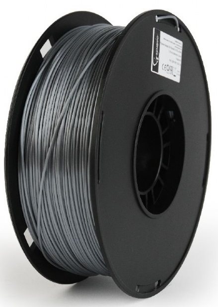 Gembird Filament PLA Plus strieborná