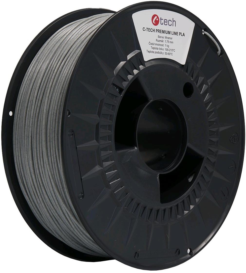 C-TECH filament PREMIUM LINE PLA mramor