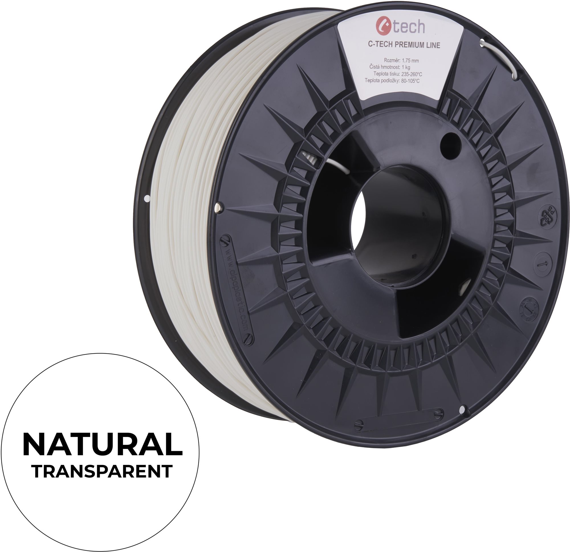 C-TECH filament PREMIUM LINE PLA natural