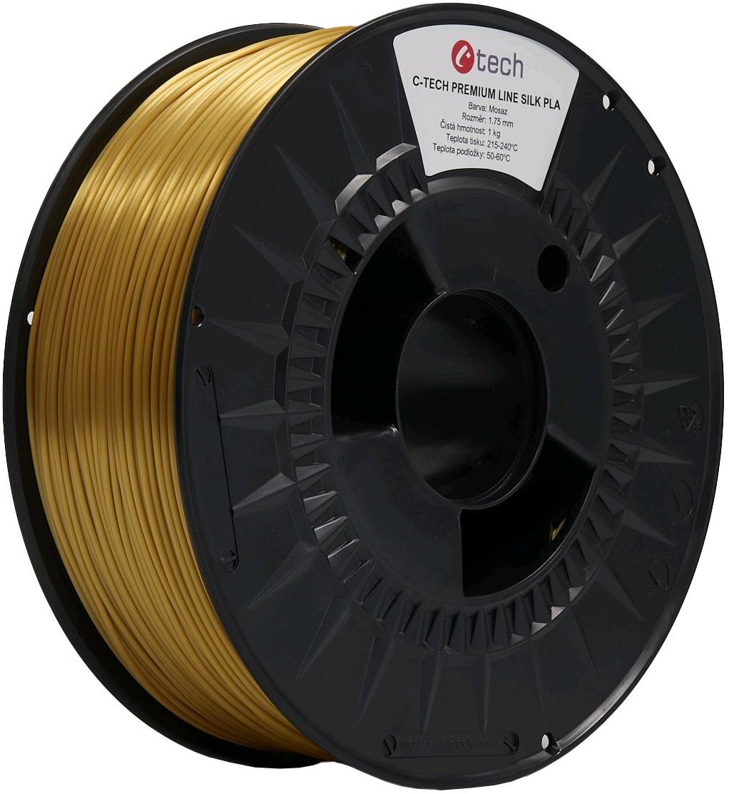 C-TECH filament PREMIUM LINE PLA Silk mosadz