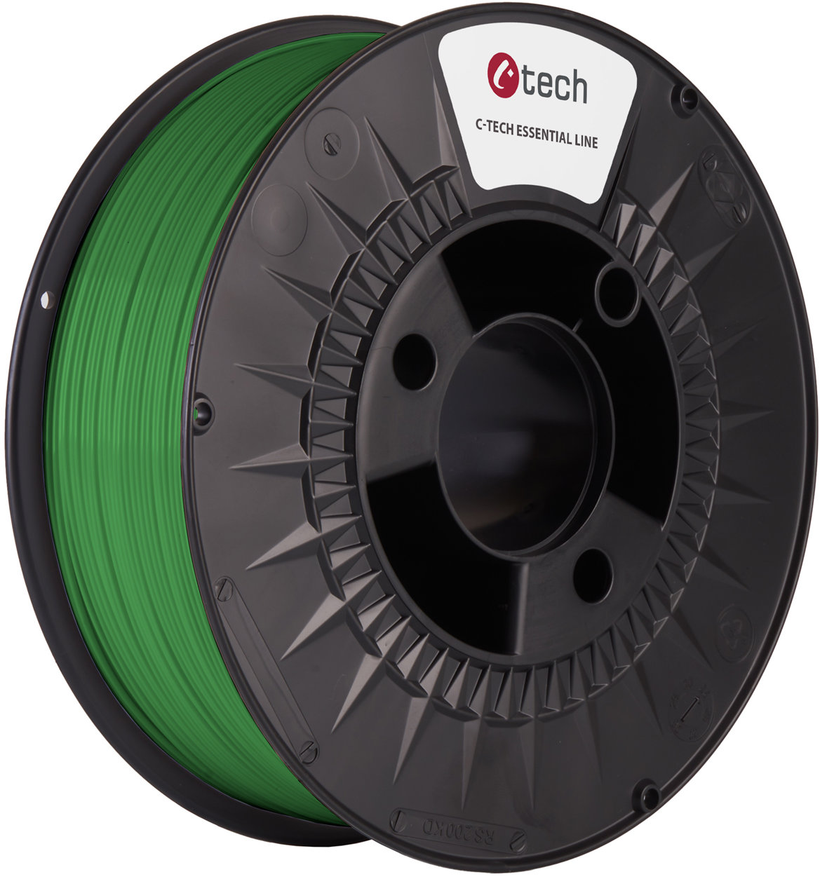 Filament C-TECH ESSENTIAL LINE, PLA, zelený, 1,75 mm, 1 kg