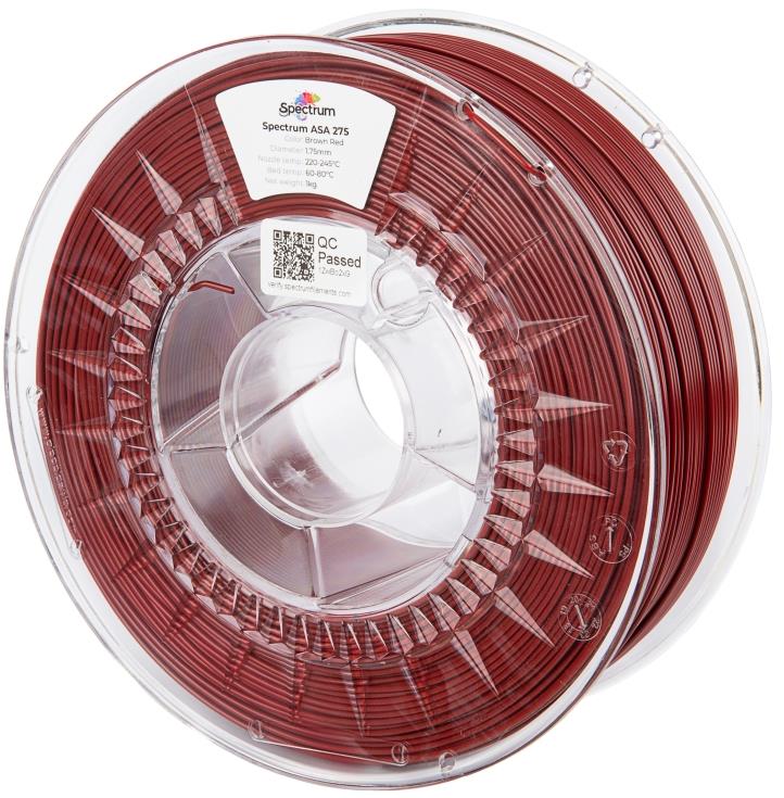 Filament Spectrum ASA 275 1.75 mm Brown Red 1 kg