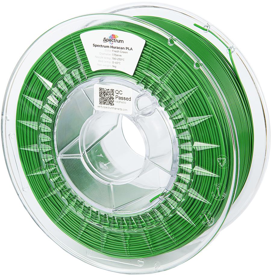 Filament Spectrum Huracan PLA 1.75 mm Fresh Green 1 kg