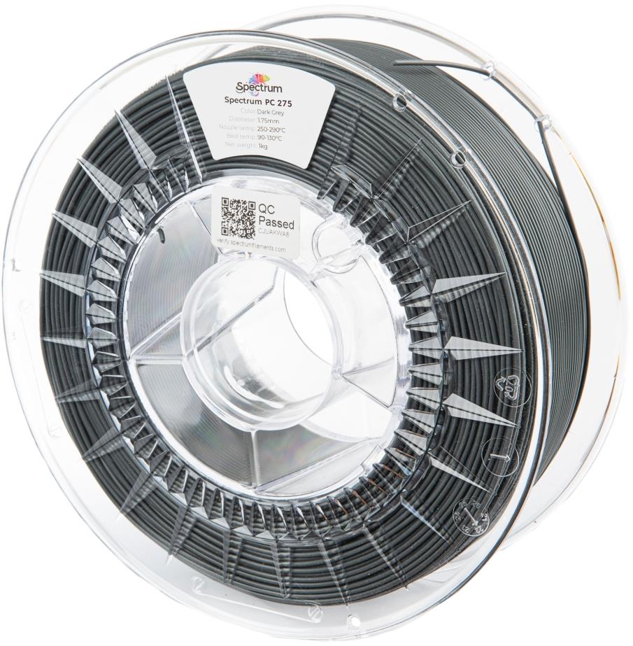Filament Spectrum PC 275 1.75 mm Iron Grey 1 kg
