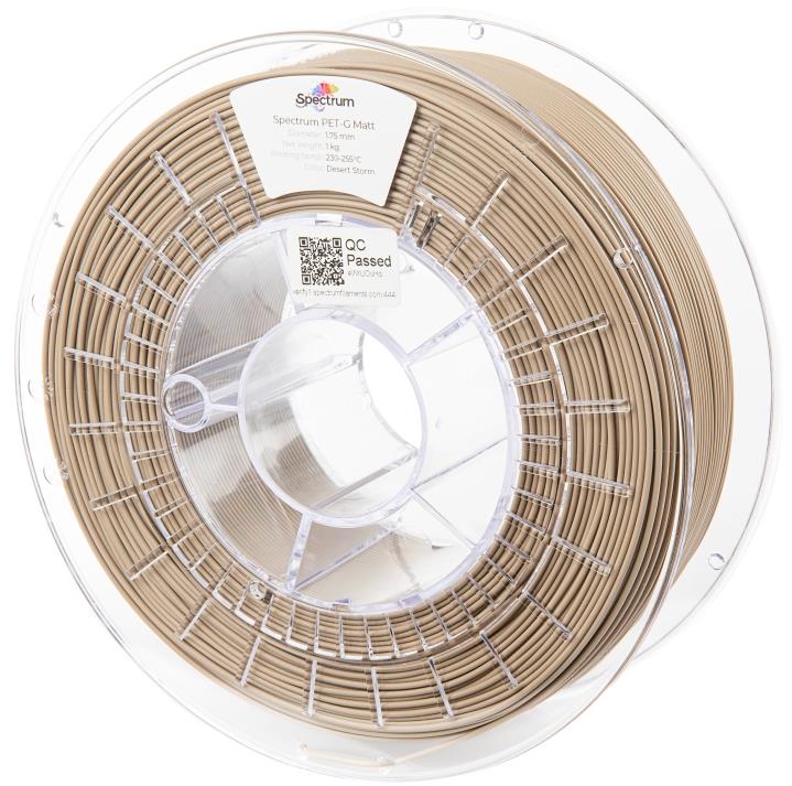 Filament Spectrum PET-G Matt 1.75mm Desert Storm 1Kg