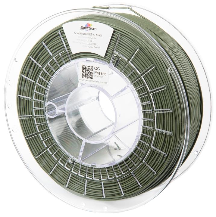Filament Spectrum PET-G Matt 1.75mm Olive Green 1Kg