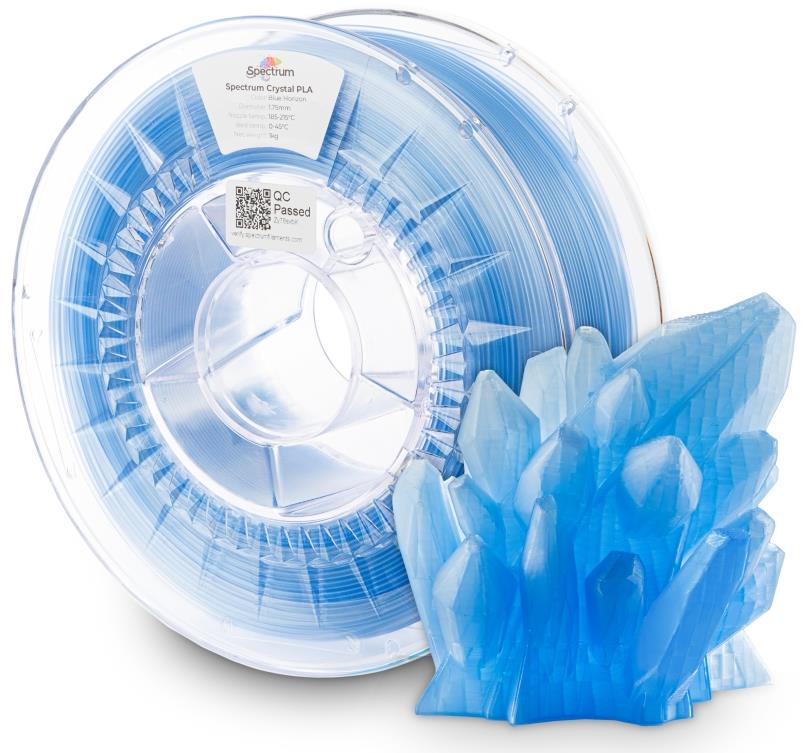 Filament Spectrum PLA Crystal 1.75 mm Blue Horizon 1 kg
