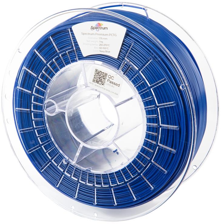 Filament Spectrum Premium PCTG 1.75 mm Navy Blue 1 kg