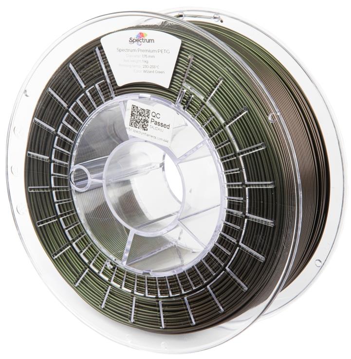 Filament Spectrum Premium PET-G 1,75 mm Wizard Green 1 Kg