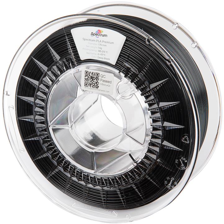 Filament Spectrum Premium PLA 1,75 mm Deep Black 1 Kg