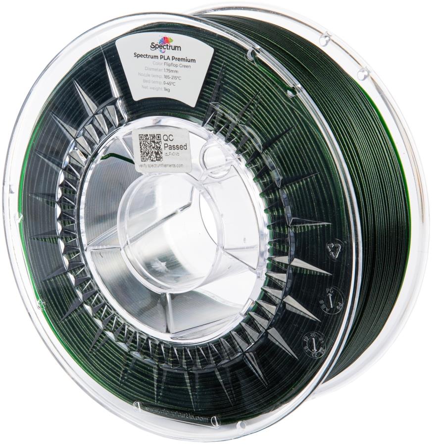 Filament Spectrum Premium PLA 1.75 mm Flipflop Green 1 kg