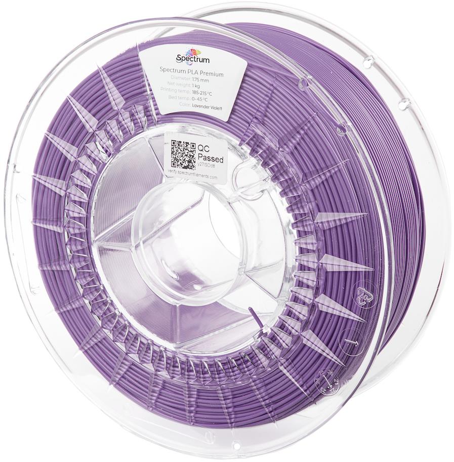 Filament Spectrum Premium PLA 1,75 mm Lavender Violett 1 Kg