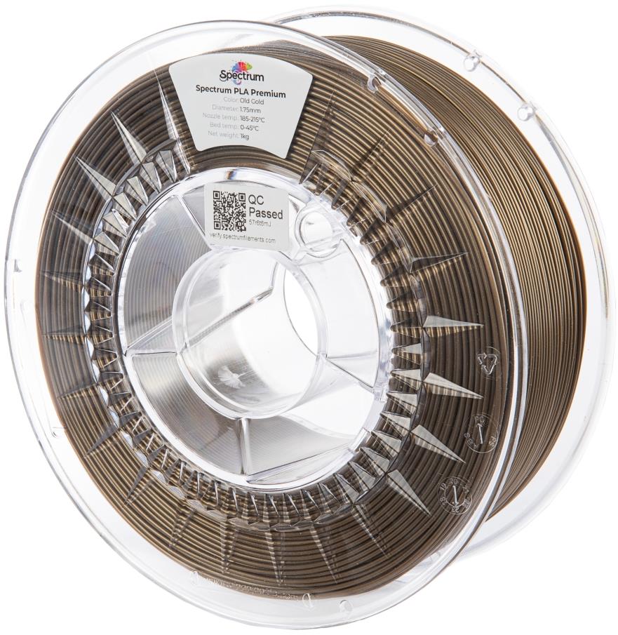 Filament Spectrum Premium PLA 1.75 mm Old Gold 1 kg