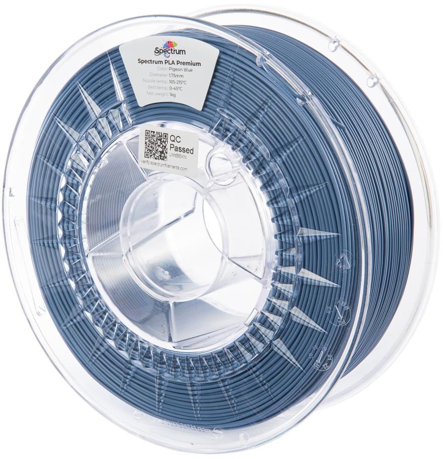 Filament Spectrum Premium PLA 1.75 mm Pigeon Blue 1 kg