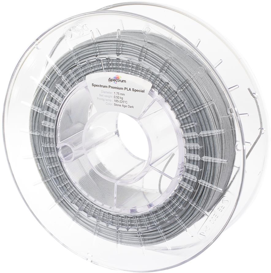 Filament Spectrum Premium PLA 1.75 mm Stone Age Dark 0.5 kg