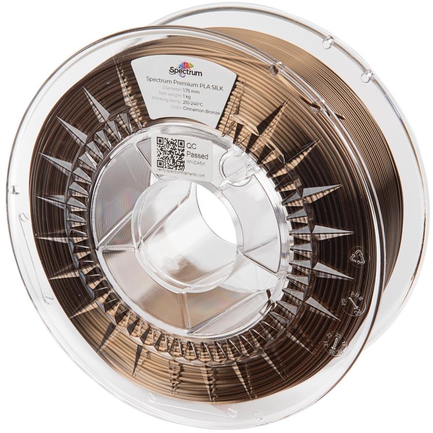 Filament Spectrum Silk PLA 1,75 mm Cinnamon Bronze 1 Kg