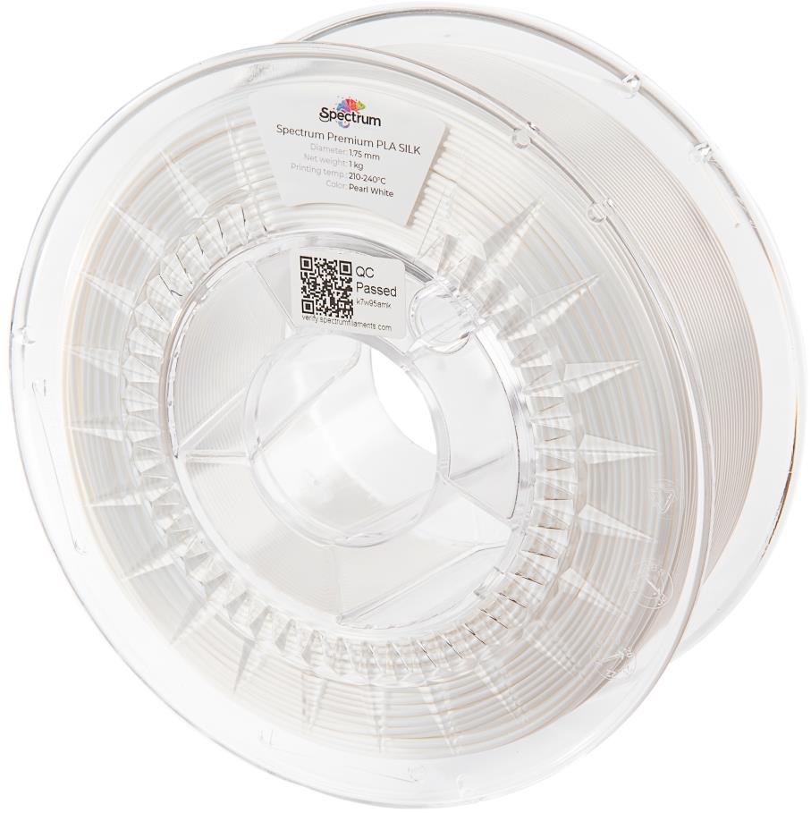 Filament Spectrum Silk PLA 1,75 mm Pearl White 1 Kg