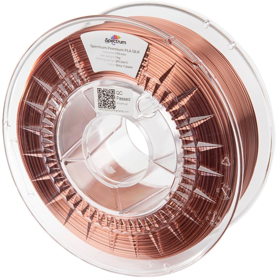 Filament Spectrum Silk PLA 1,75 mm Spicy Copper 1 Kg