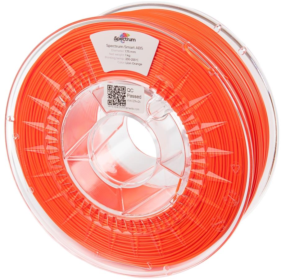 Filament Spectrum Smart ABS 1,75 mm Lion Orange 1 Kg