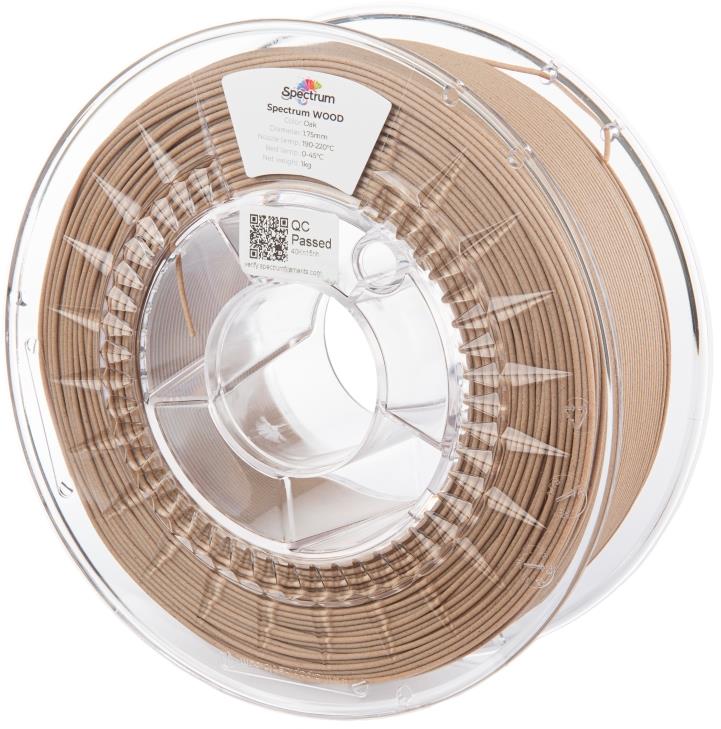 Filament Spectrum Wood 1,75 mm Oak 1 Kg