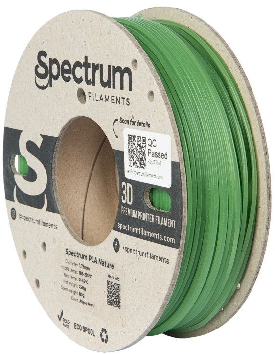 Filament Spectrum PLA Naturalure ALGAE NORI 0,25 kg