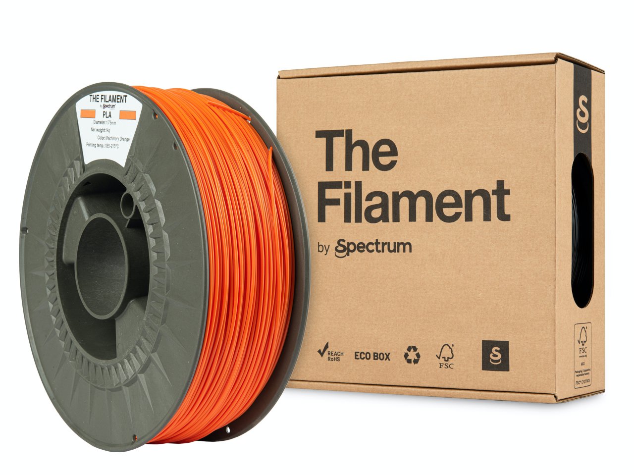 The Filament PLA 1,75 mm Machinery Orange 1 kg