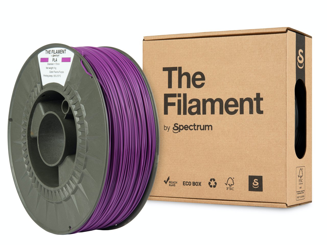The Filament PLA 1,75 mm Plasma Purple 1 kg