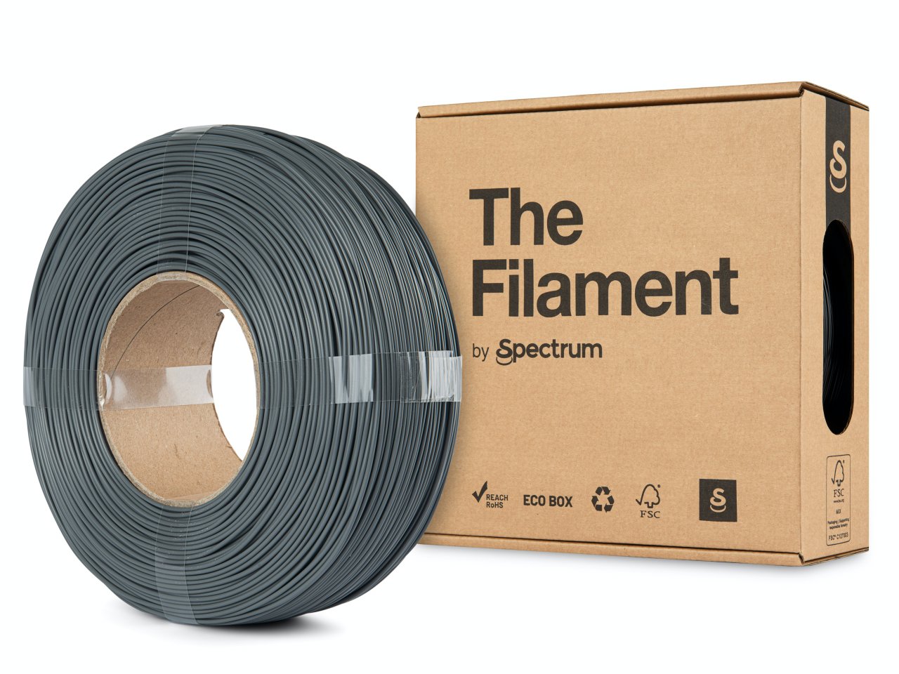 The Filament ReFill PETG 1,75 mm Basalt Grey 1 kg