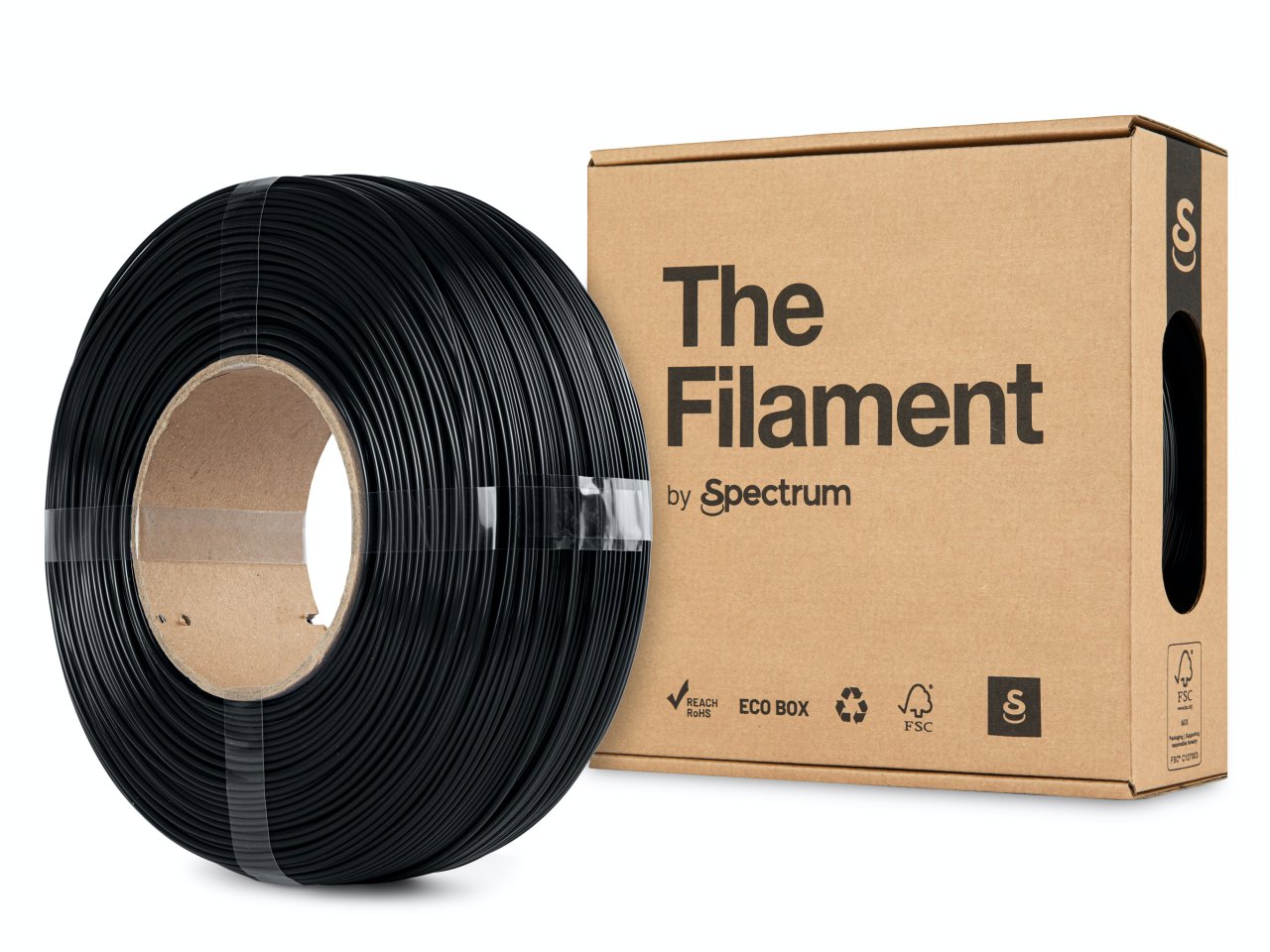 The Filament ReFill PETG 1,75 mm Midnight Black 1 kg