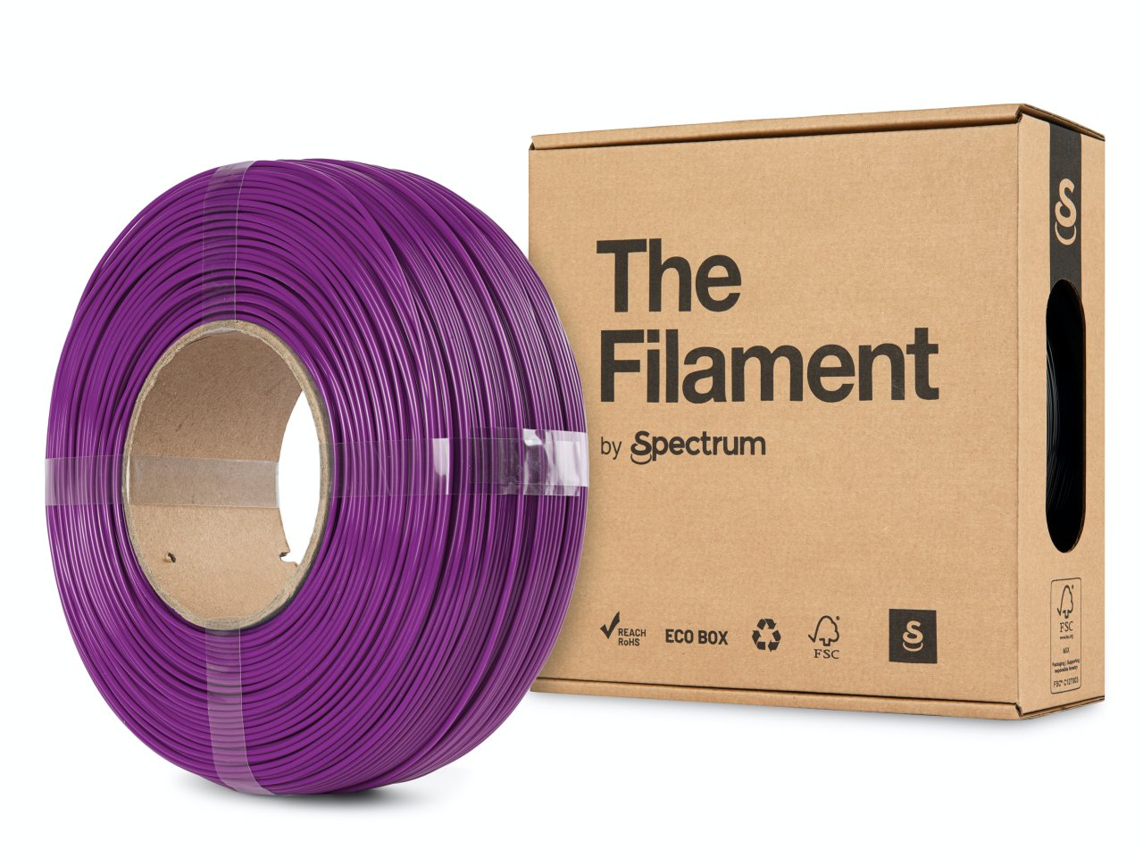 The Filament ReFill PETG 1,75 mm Plasma Purple 1 kg