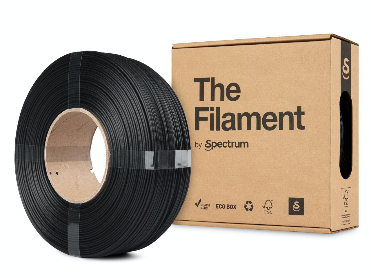The Filament Refill PETG CF 1,75 mm Black 1 kg