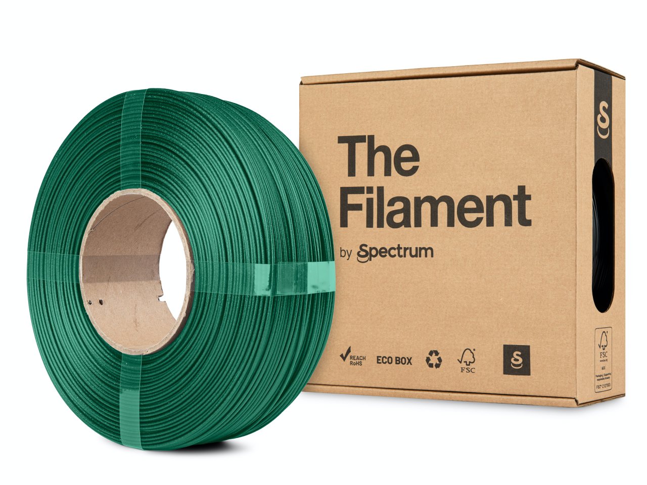 The Filament Refill PETG CF 1,75 mm Green 1 kg
