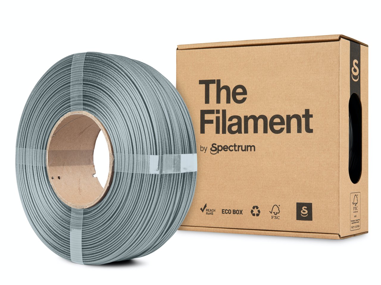 The Filament ReFill PETG CF 1,75 mm Grey 1 kg