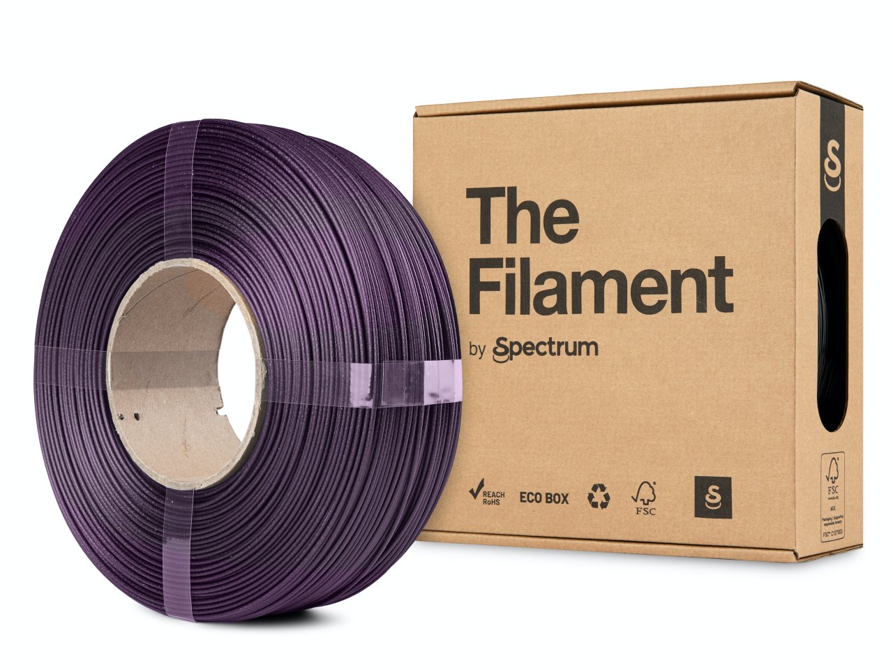 The Filament Refill PETG CF 1,75 mm Purple 1 kg