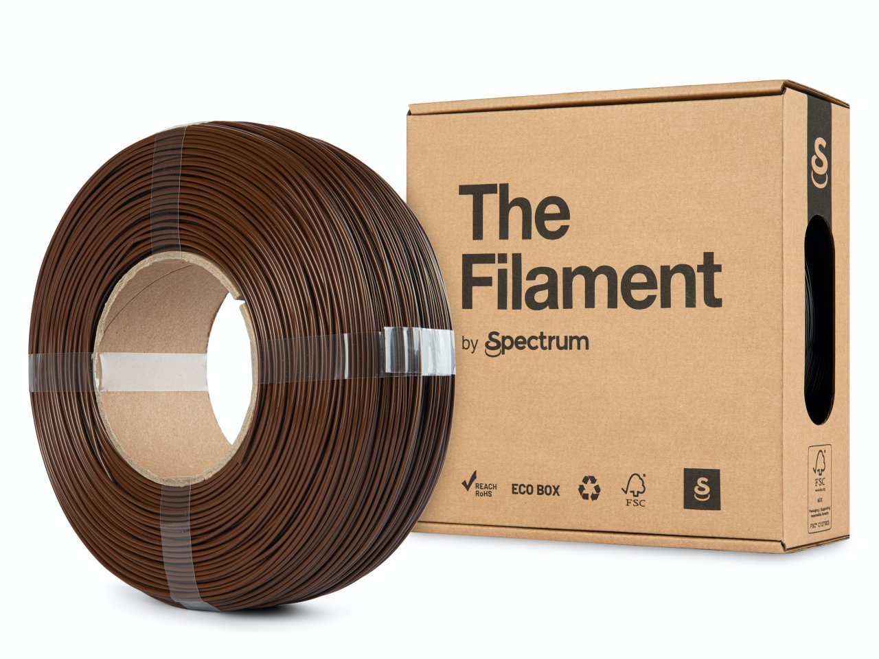 The Filament ReFill PLA 1,75 mm Bison Brown 1 kg