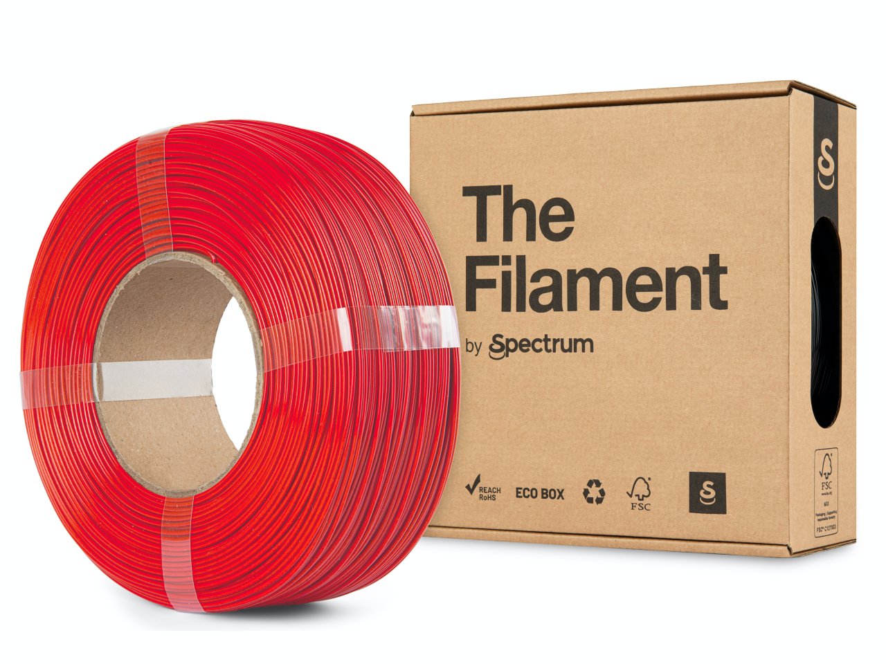 The Filament ReFill PLA 1,75 mm Technical Red 1 kg