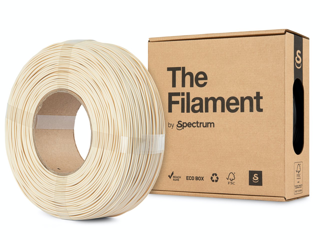 The Filament ReFill PLA 1,75 mm Wood Ash 1 kg