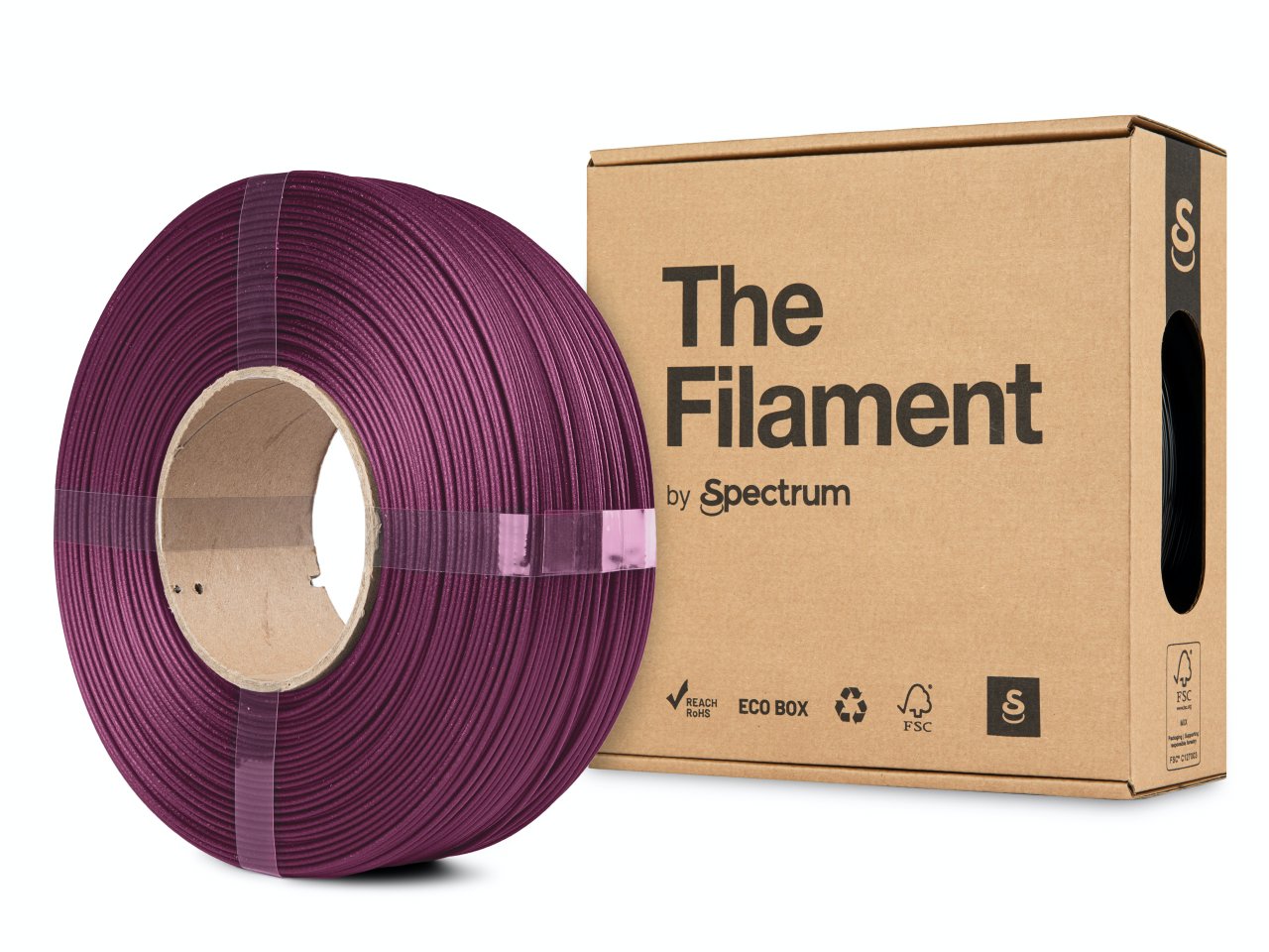 The Filament ReFill PLA CF 1,75 mm Violet 1 kg