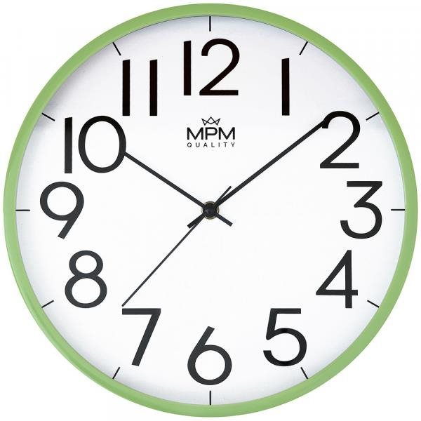 MPM - Nástenné plastové hodiny E01.4188.40