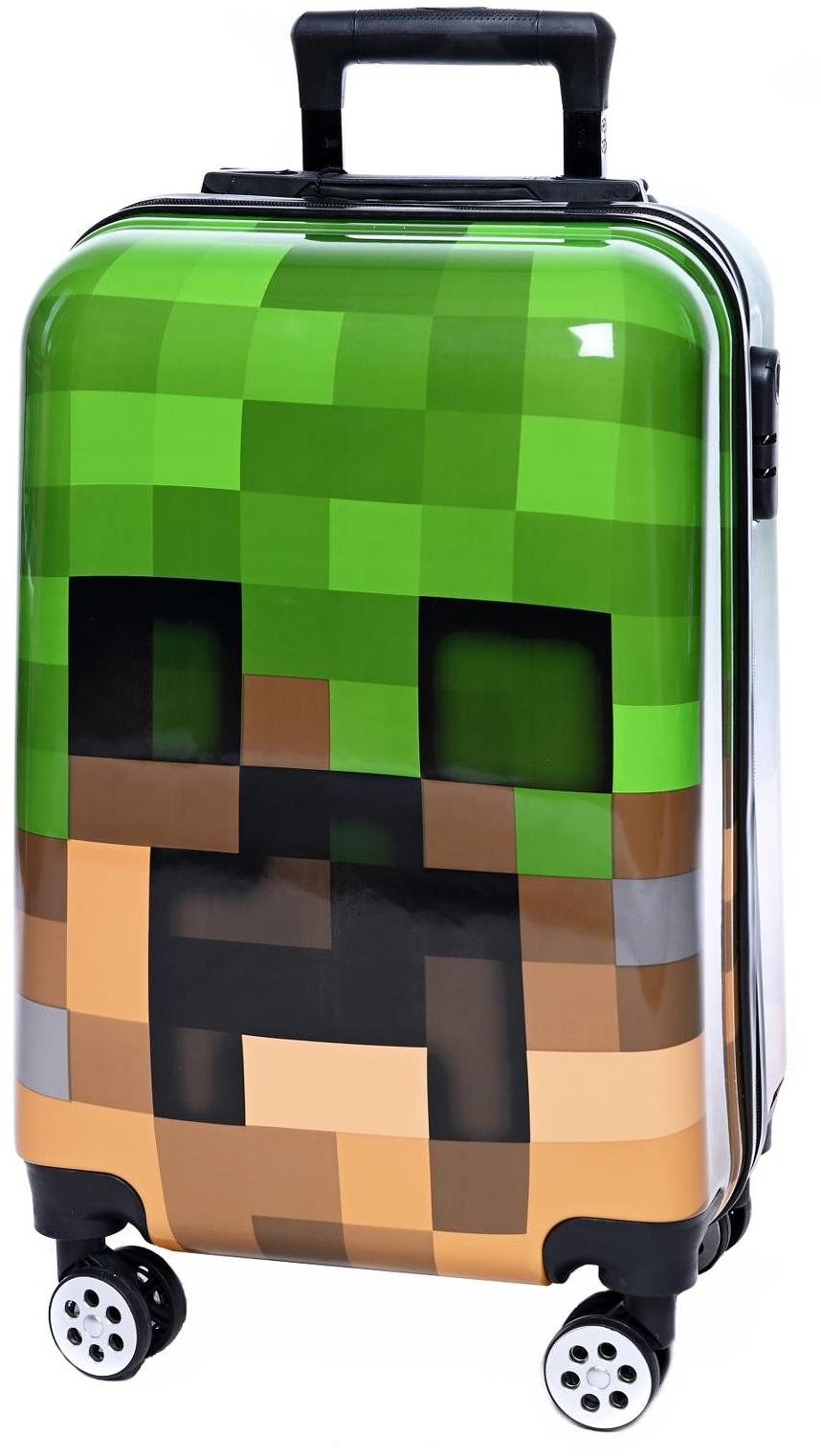 bHome Detský cestovný kufor Minecraft 45 l