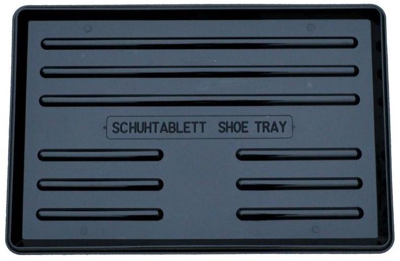 DuraHome – Odkvapkávač na obuv, 30 × 45 cm, čierny