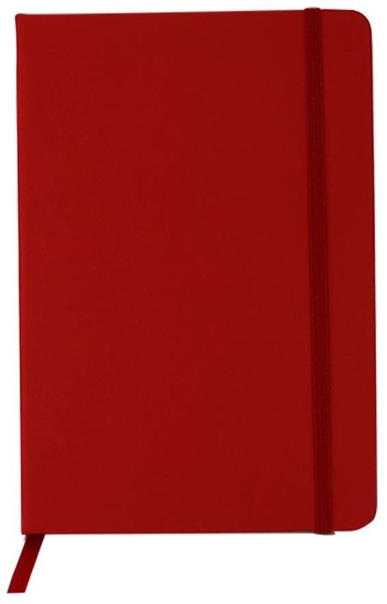 Linkovaný korkový poznámkový blok A5 G01.4012 red