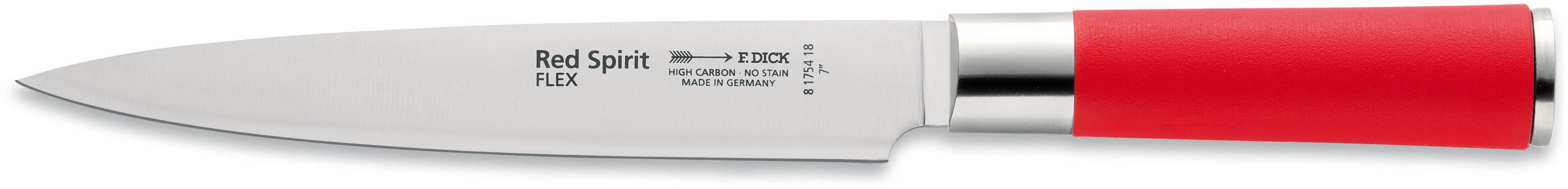 Kuchynský nôž F. Dick Filetovací ohybný nôž Red Spirit