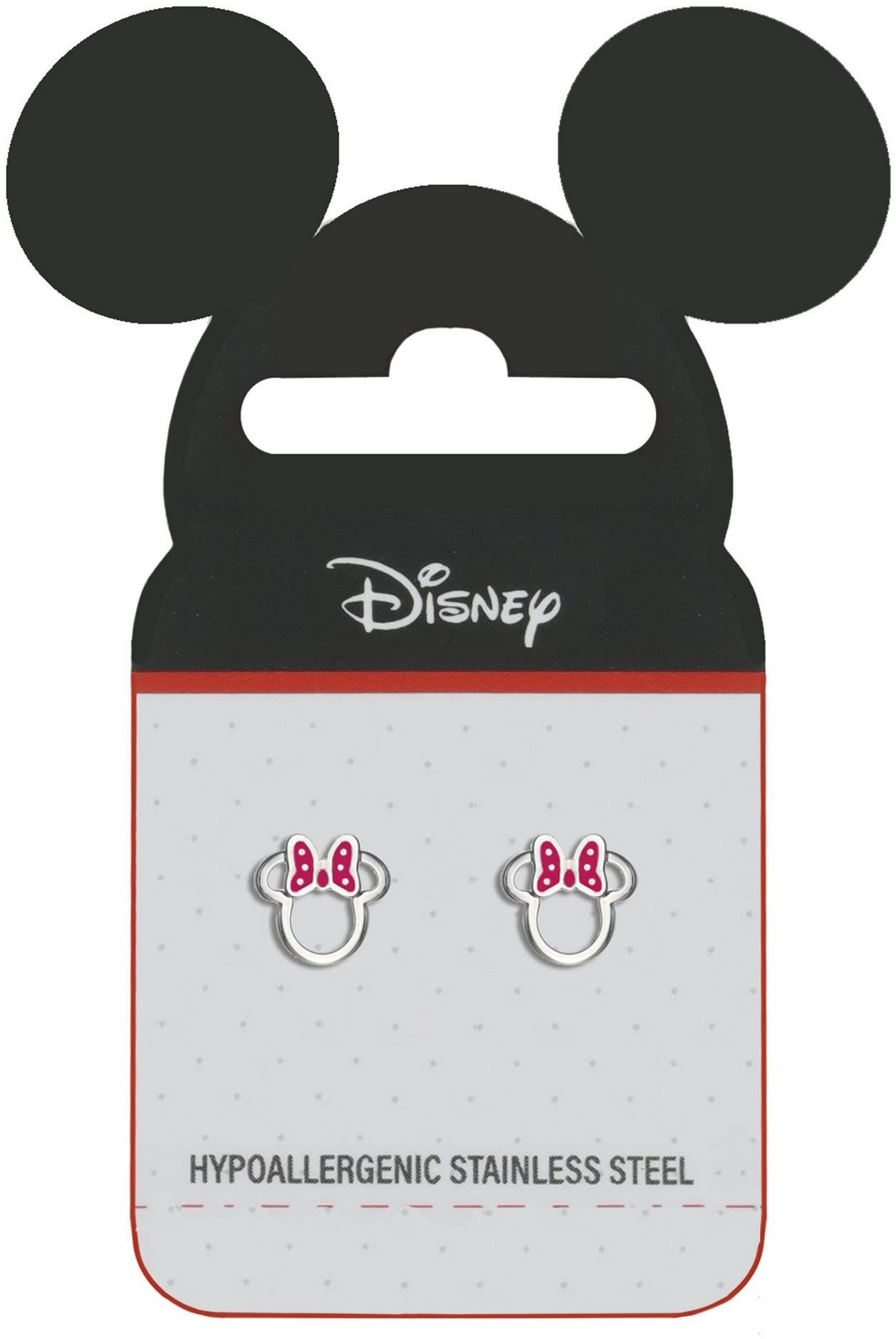 DISNEY Minnie Mouse oceľové náušnice E600198L.TP