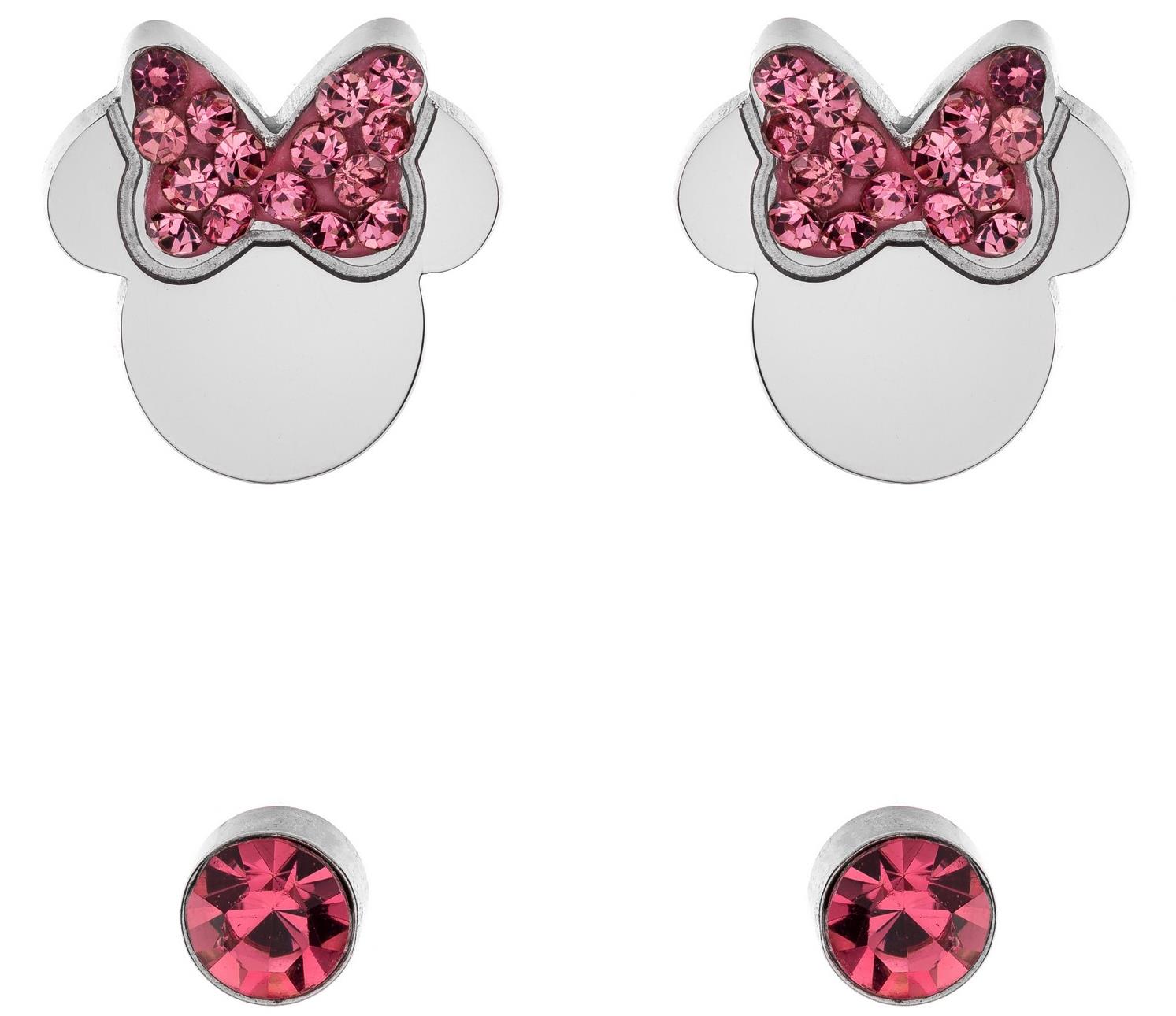 DISNEY Minnie Mouse súprava náušníc oceľová S600149RPL-B.CS