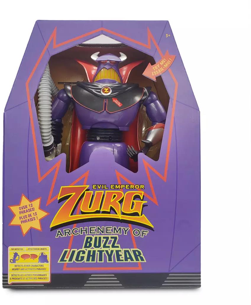Toy Story Príbeh hračiek Zurg originálna interaktívna po anglicky hovoriaca akčná figúrka